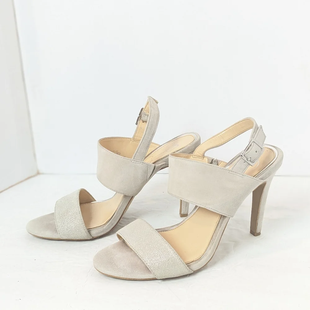 Jessica Simpson suede sandal heels - Picture 16 of 16